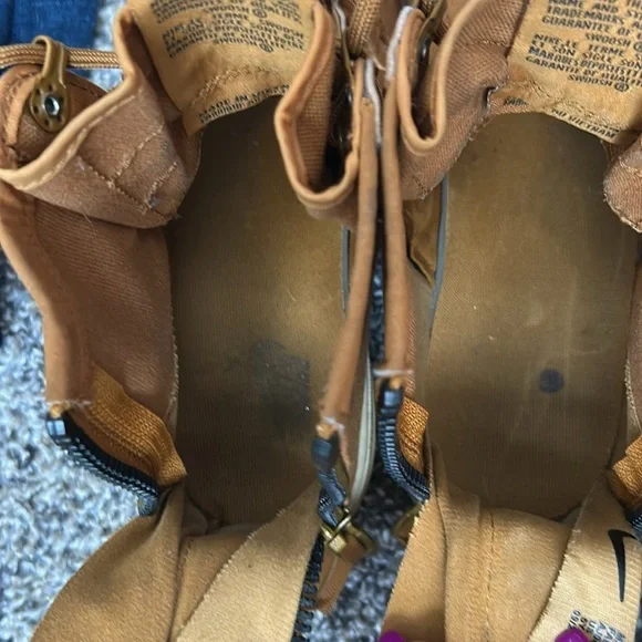 Nike Air SF AF1  Brown canvas high top sneakers size 5Y - Picture 12 of 12